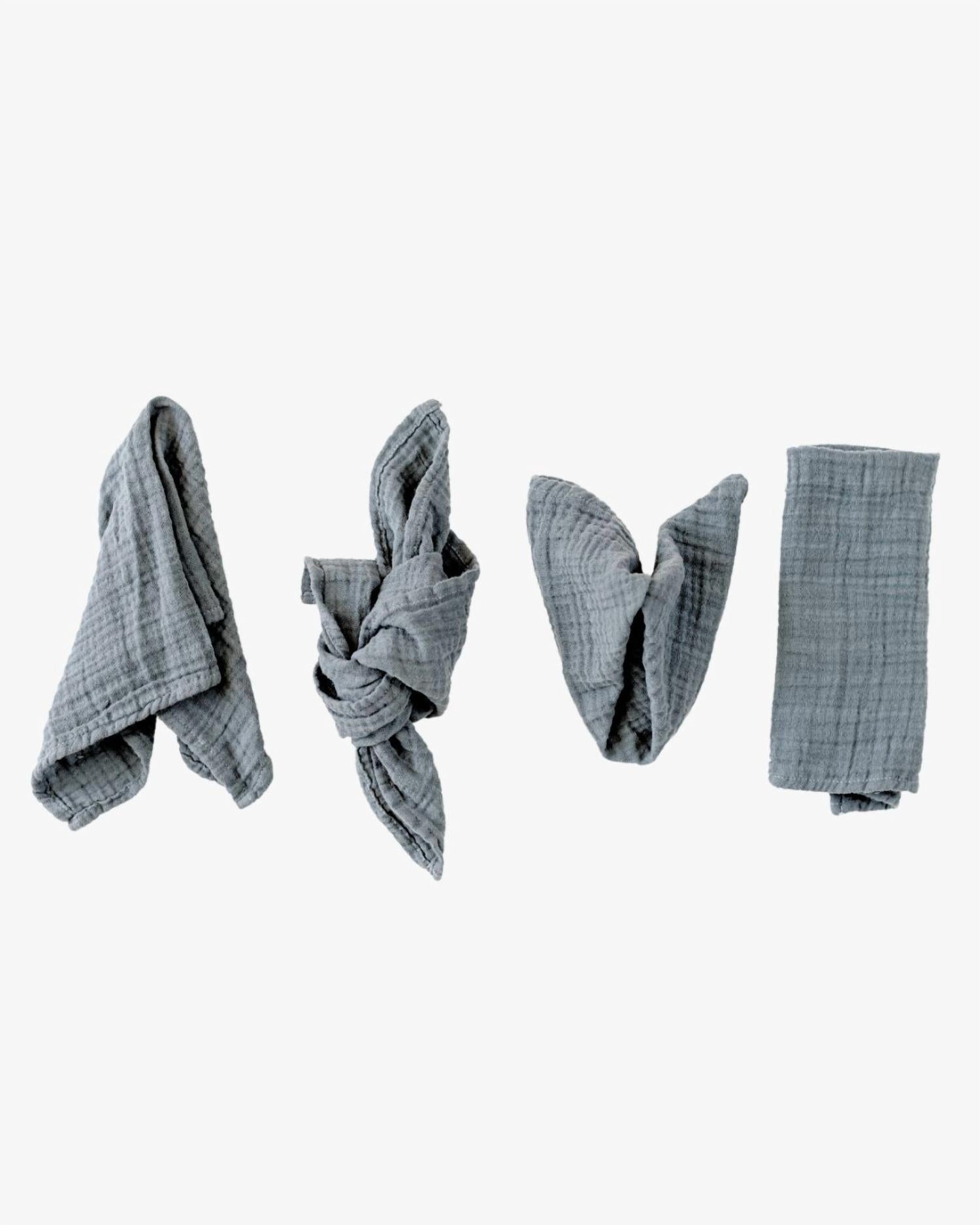 Borrowed Blu - Organic Cotton Napkins – Set of 4