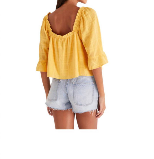 Z Supply - Gabriella Square Tie Neck Top