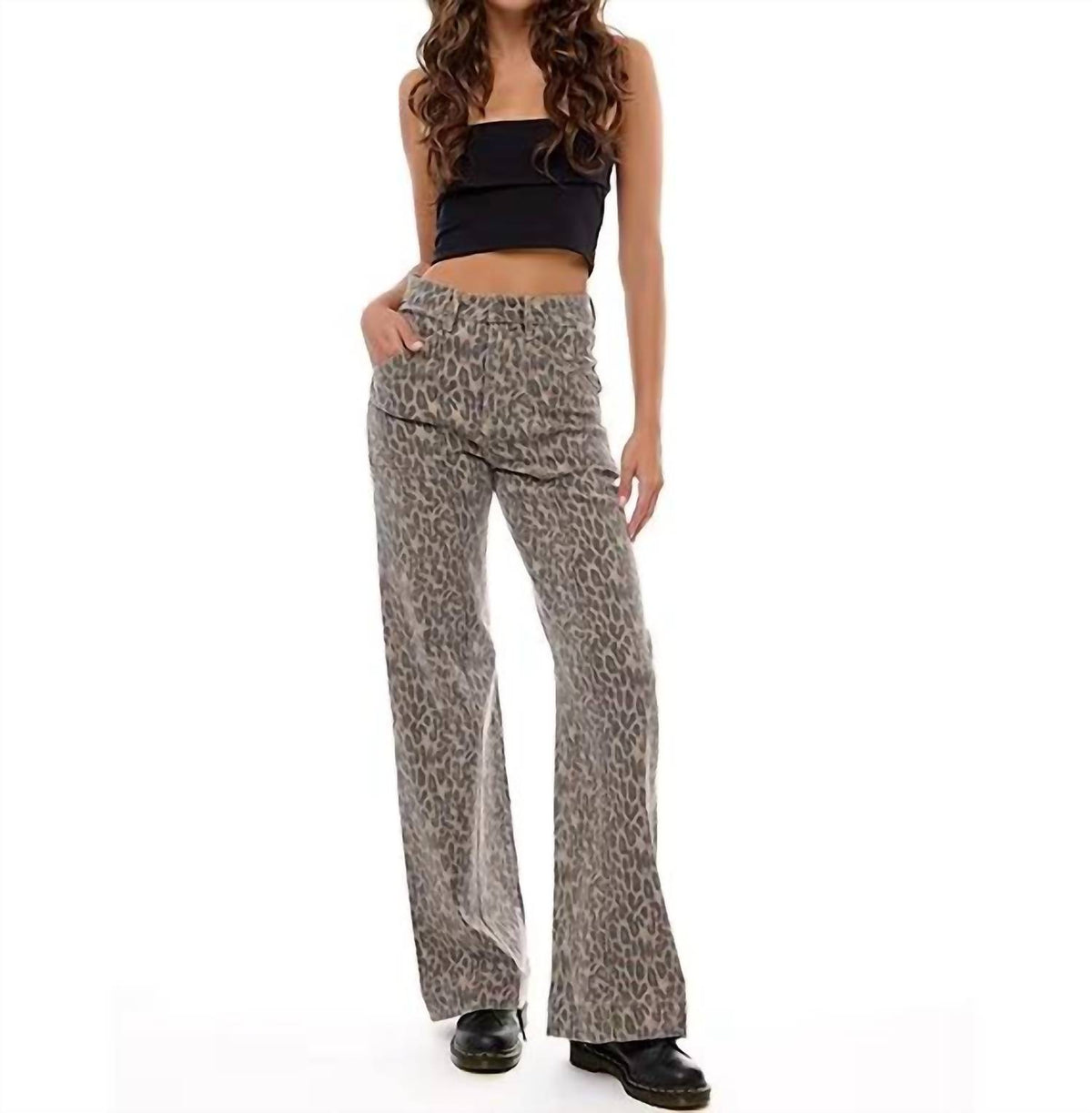 Hidden - Happy High Rise Comfort Flare Jean