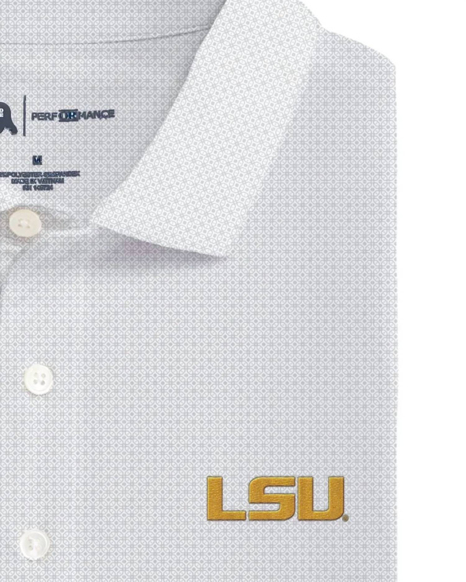 Onward Reserve - Men's Lsu Range Printed Performance Polo