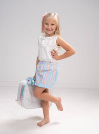 The Oaks Apparel - Evelyn Ruffle Trim Skort