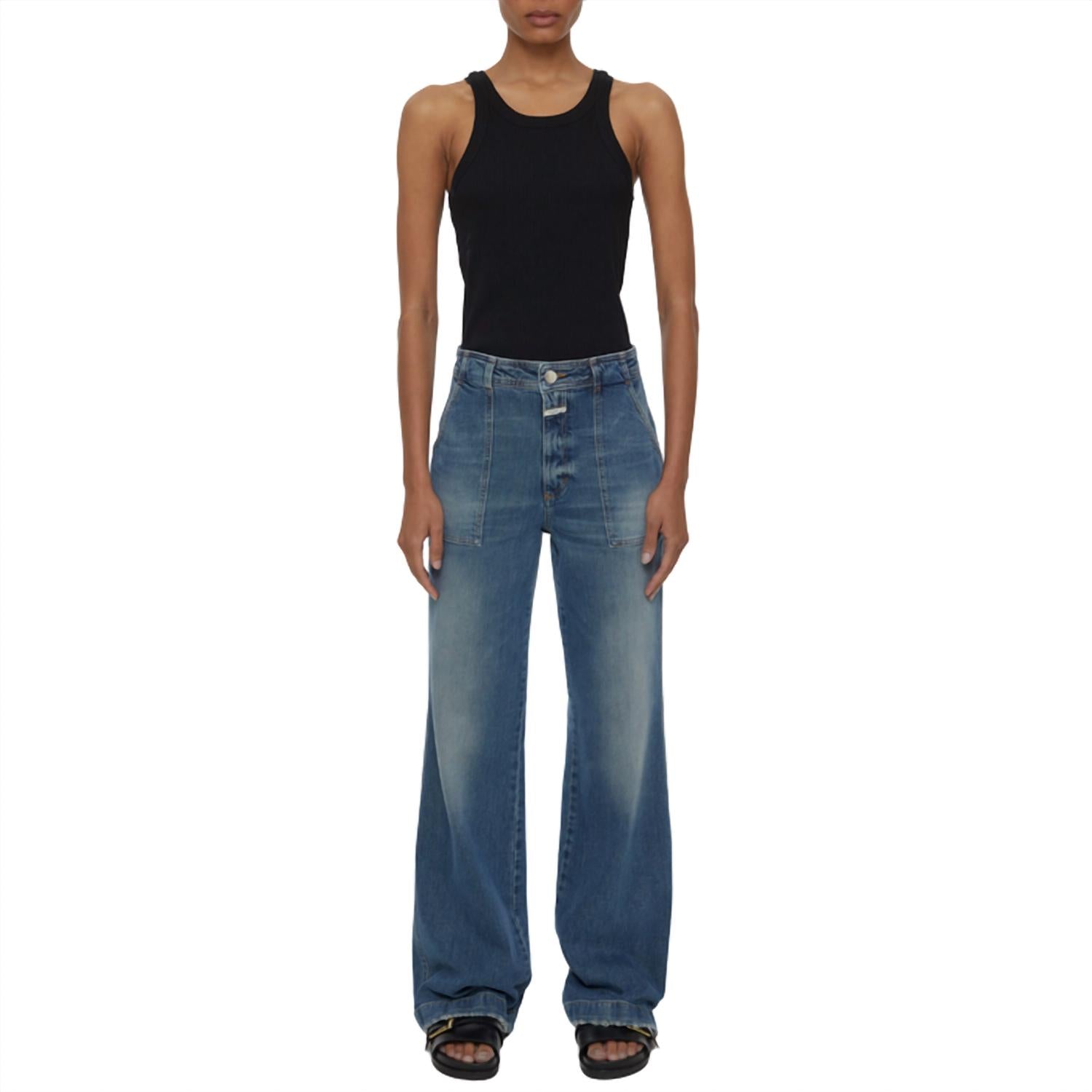 CLOSED Women's Aria Denim Jean in dark blue - women's jeans - view 4