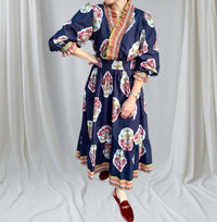 Umgee - Adalia Ruffle Midi Dress