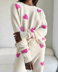 Splendid - Fuzzy Sweater Pajama Set