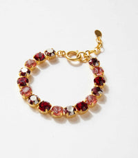 La Vie Parisienne - Women's Crystal Chain Bracelet