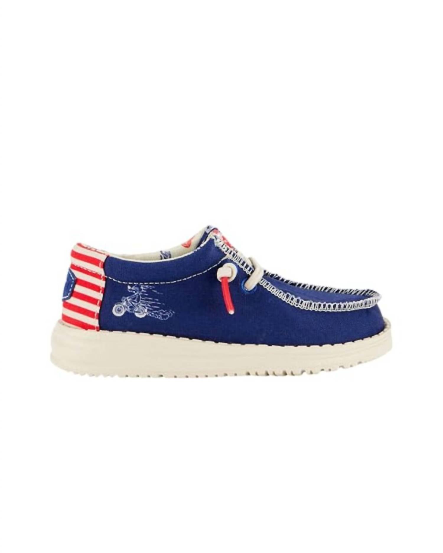 Hey Dude - Kid's Wally T Cool Dudes Loafers