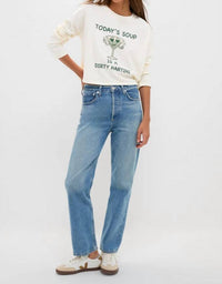 ASKK NY Martini Soup Long Sleeve Tee - women's long sleeve top - alternate view