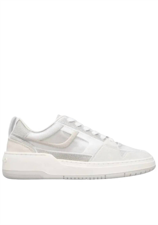 Salvatore Ferragamo - Women's Mesh Suede Lace-up Sneakers