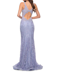 La Femme - Long Lace Gown