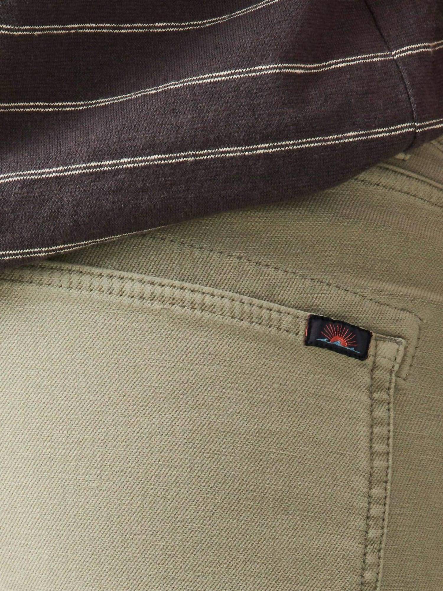 Faherty - Stretch Terry 5-pocket Pant