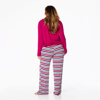 Kickee - Long Sleeve Tee & Pajama Pants Set