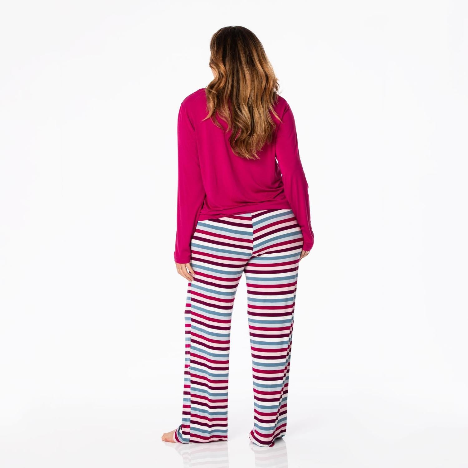 Kickee - Long Sleeve Tee & Pajama Pants Set