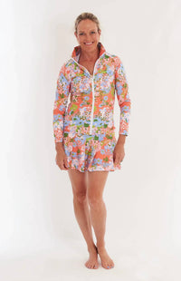 Ck Bradley - Athletic Pieces Lagoon Full Zip Top