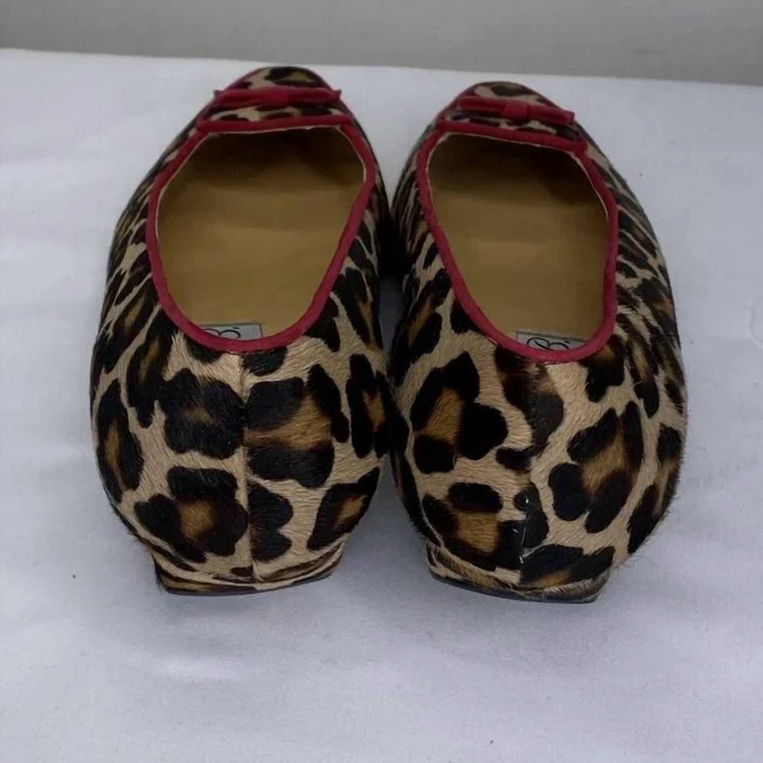 Diane B. Women's Leopard Print Bow Low Heel Pumps in brussel - women's heels - view 4