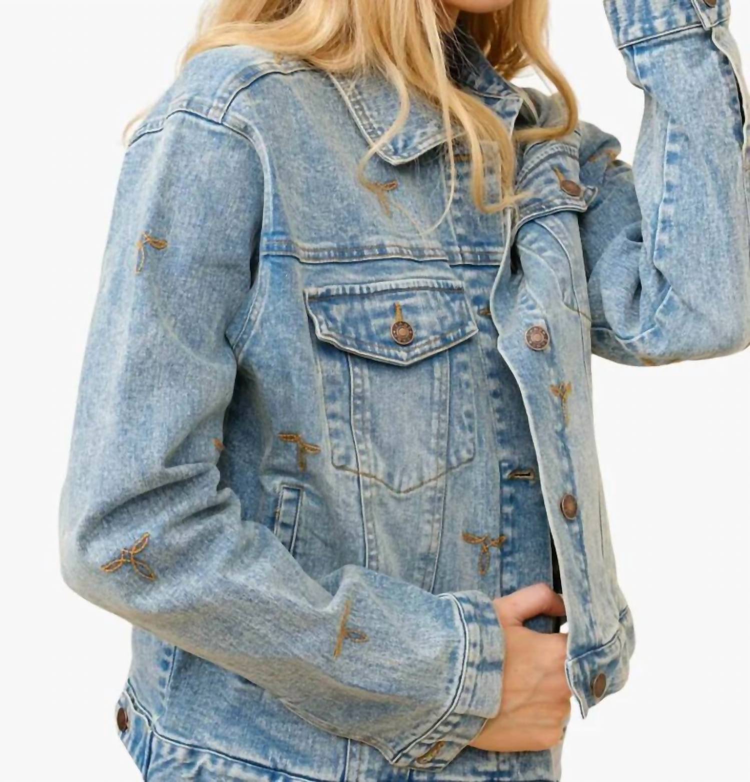 Blue B - Boot Stitch Denim Trucker Jacket