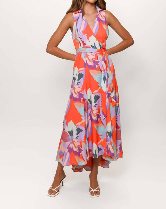 Hutch - Women's Vela Wrap Maxi Dress