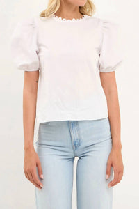 2.7 August Apparel - Orchid Blouse
