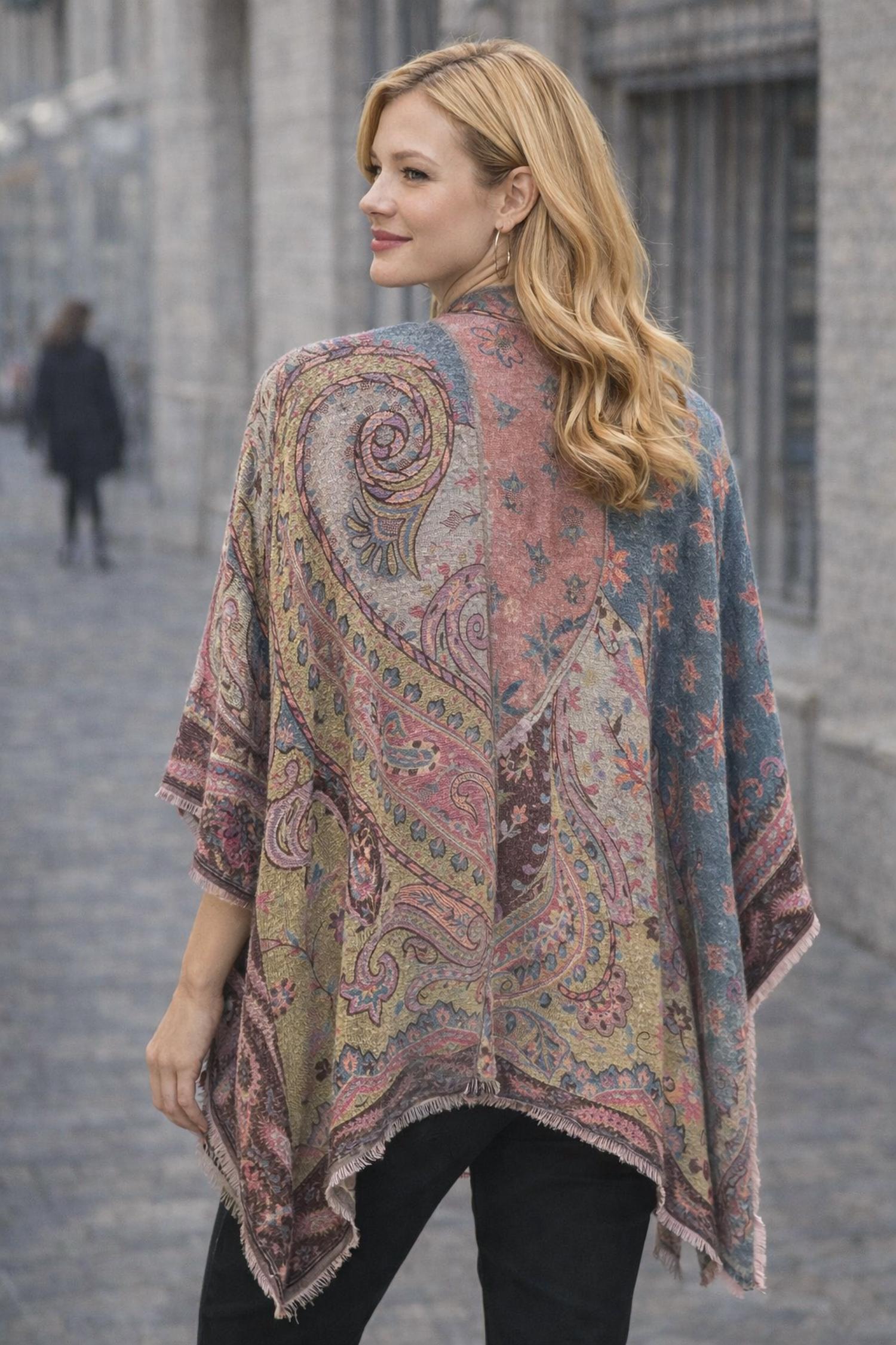 Rapti Fashion - Paisley scarf jacket