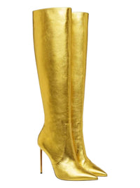 Bally - Women's Barbra Laminated Knee High Leather Boots