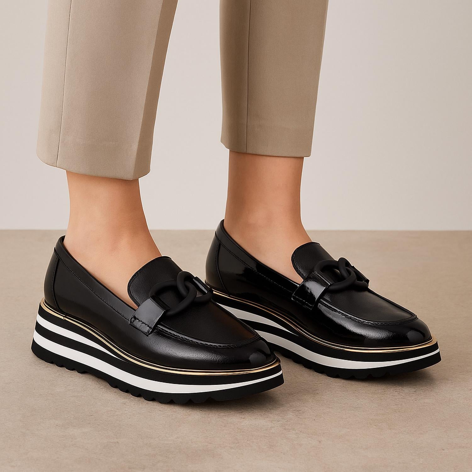 Ziera Women's Eaila Loafer in black - women's flats - view 6