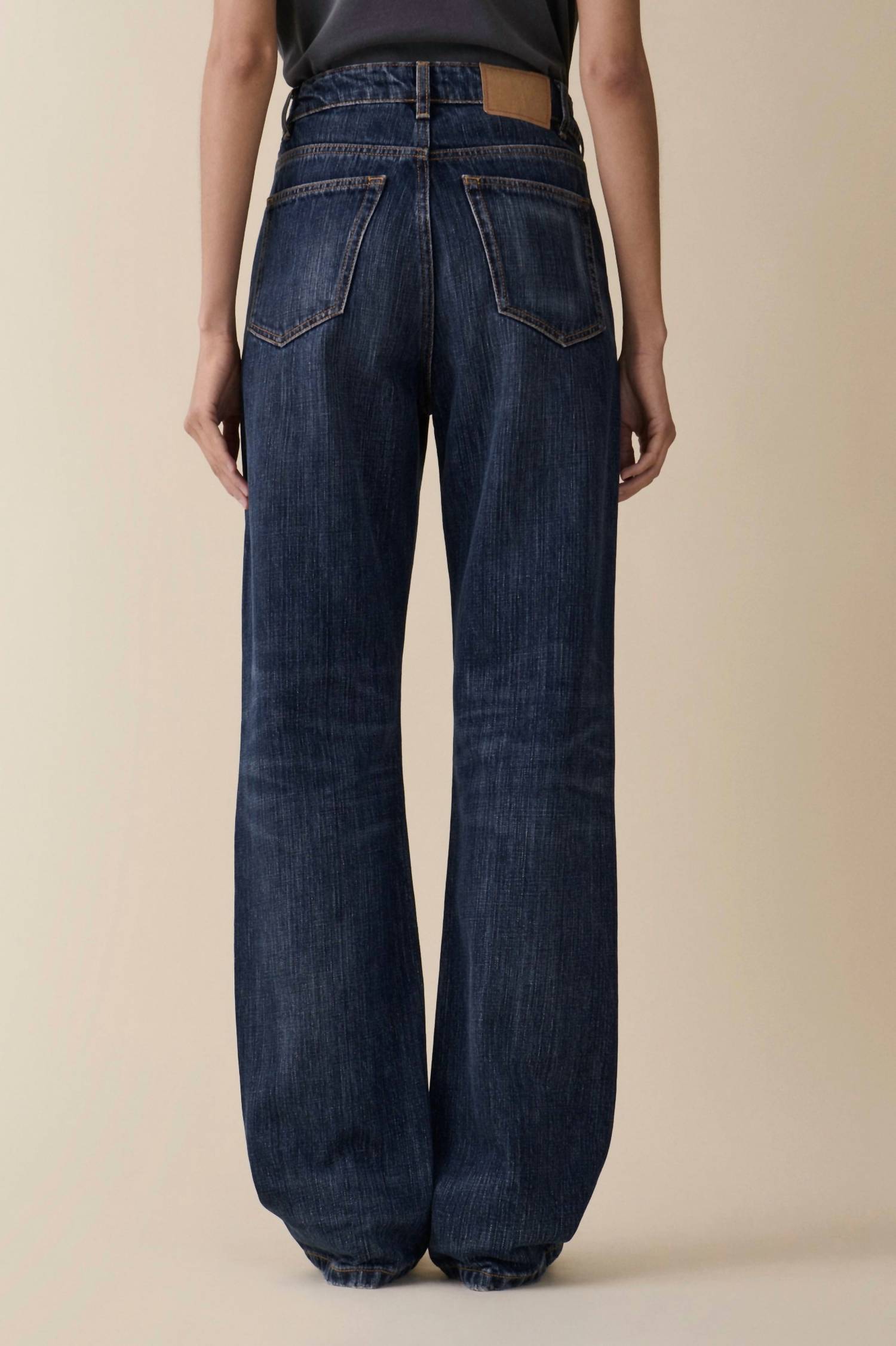 Jeanerica - Virgo Mid Rise Straight Leg Jeans