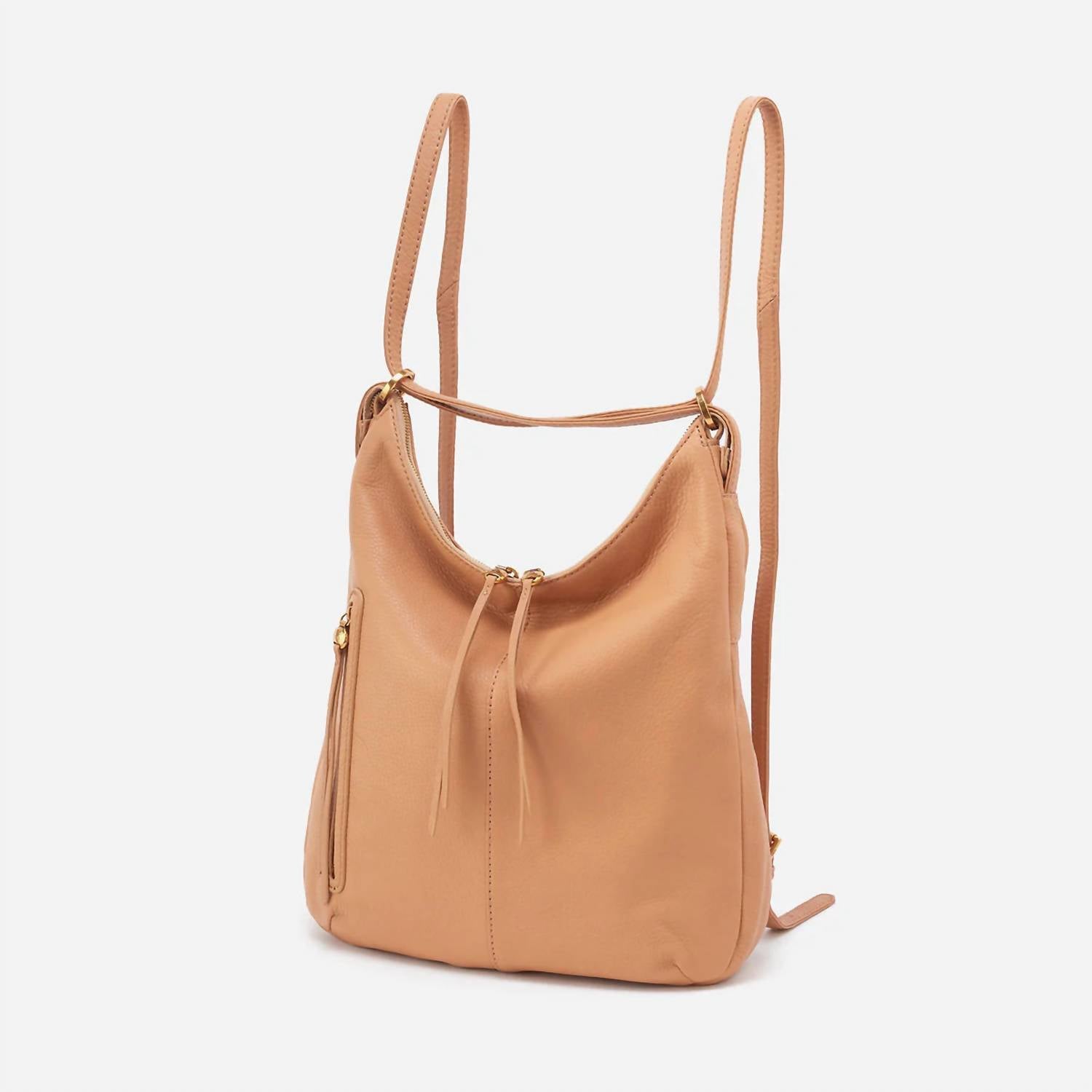 HOBO Women's Merrin Convertible Backpack in sandstorm - women's bag