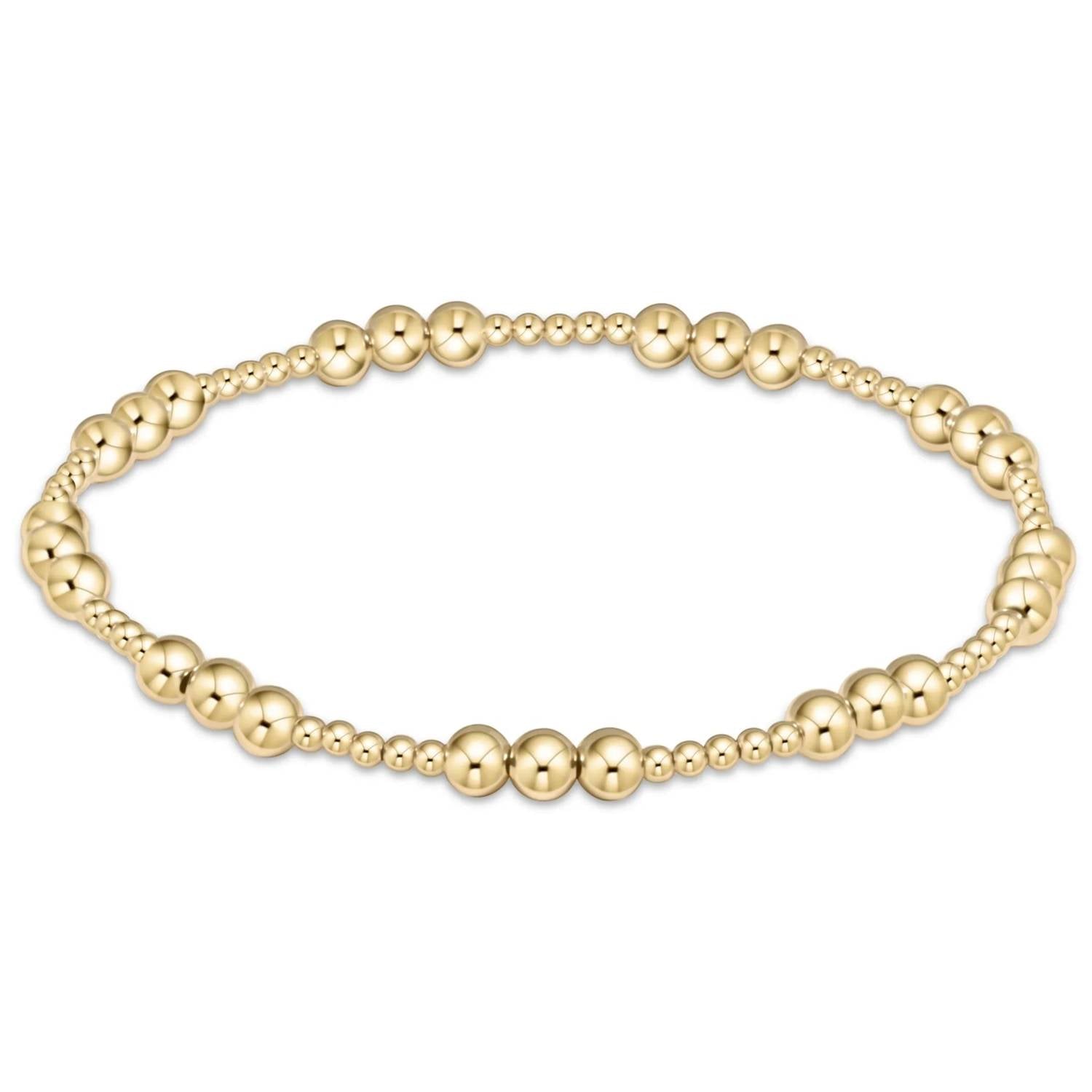 Enewton - Women's Classic Joy Pattern 4mm Bead Bracelet