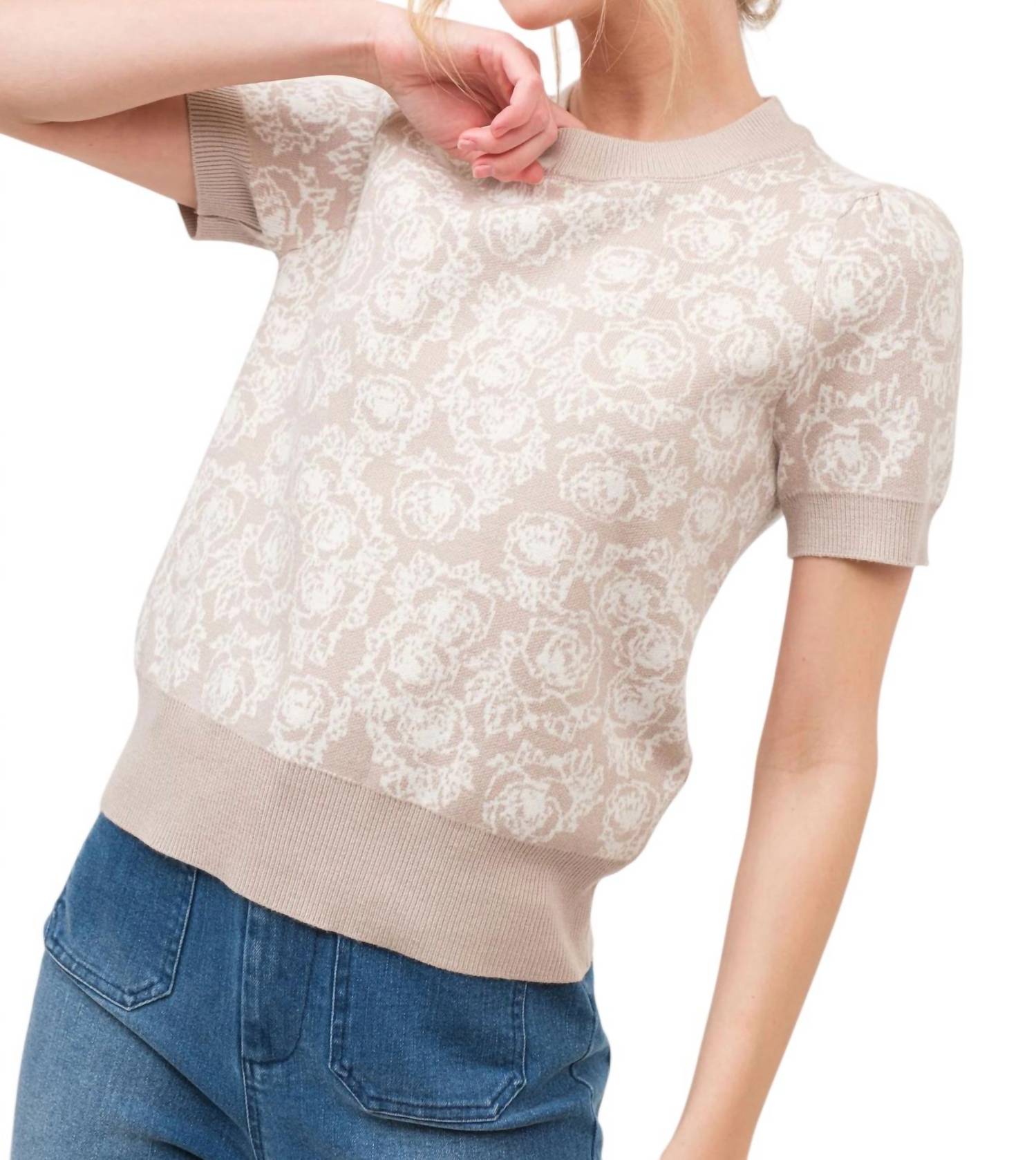 And The Why - Love You So Short Sleeve Sweater