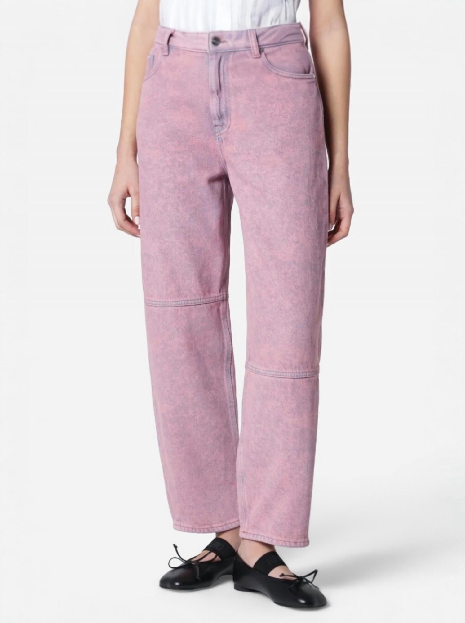 Ganni - Stary Mid-rise Ankle Jeans