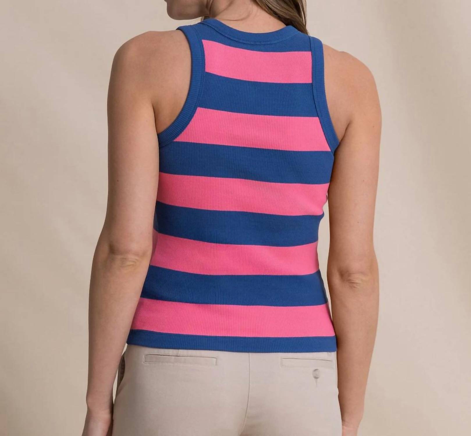 Southern Tide - Ryan Striped Rib Tank