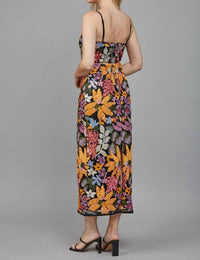 Fate - Women's Floral Sequin Midi Dress