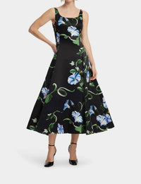 Leo Lin - Serafina Appliqué Maxi Dress