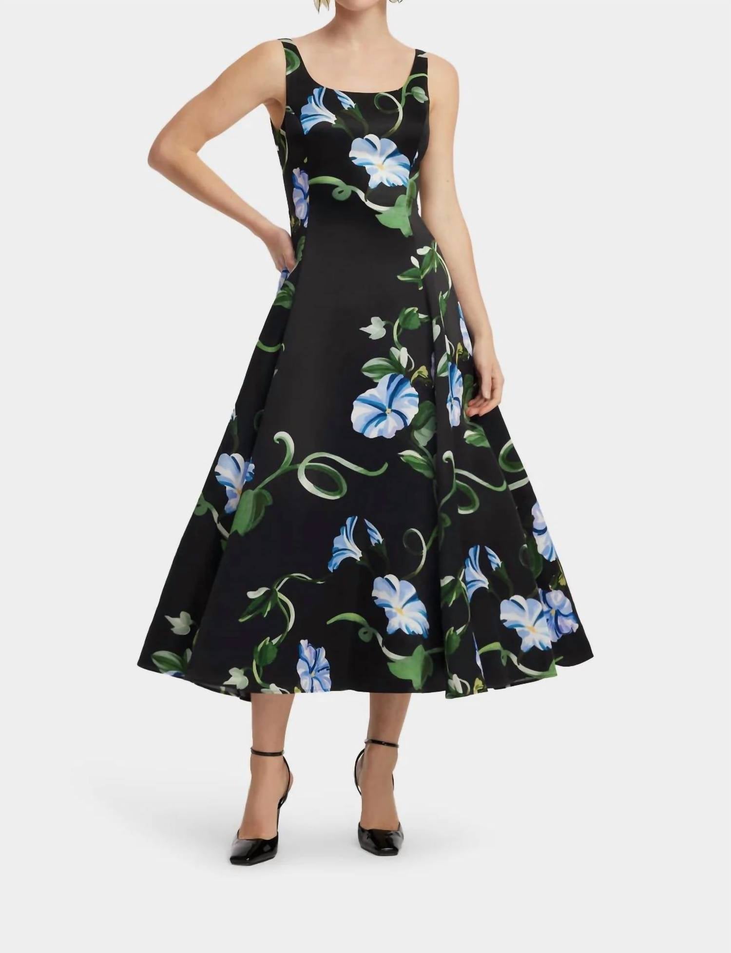 Leo Lin - Serafina Appliqué Maxi Dress