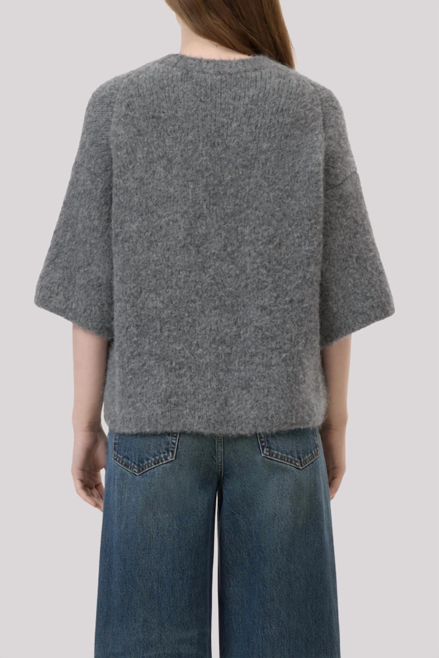 Closed - Crew Neck Short Sleeve Sweater