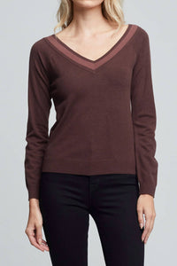 L'Agence - Antoinette V-neck Sweater