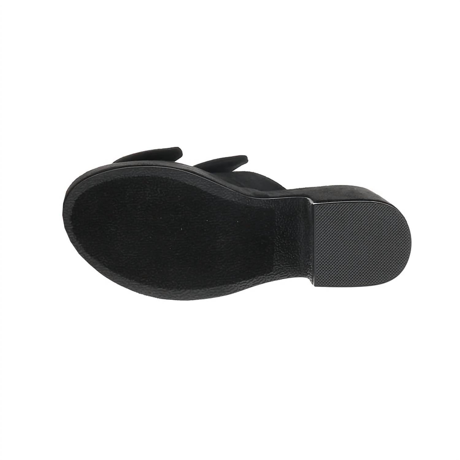 Corkys Footwear Women's Put A Bow On It Sandal in black - women's sandal - view 4