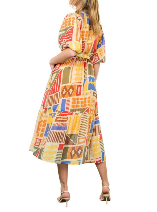 Thml - Abstract Print Dress