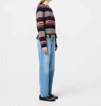 Guest In Residence - Western Stripe Crew Sweater
