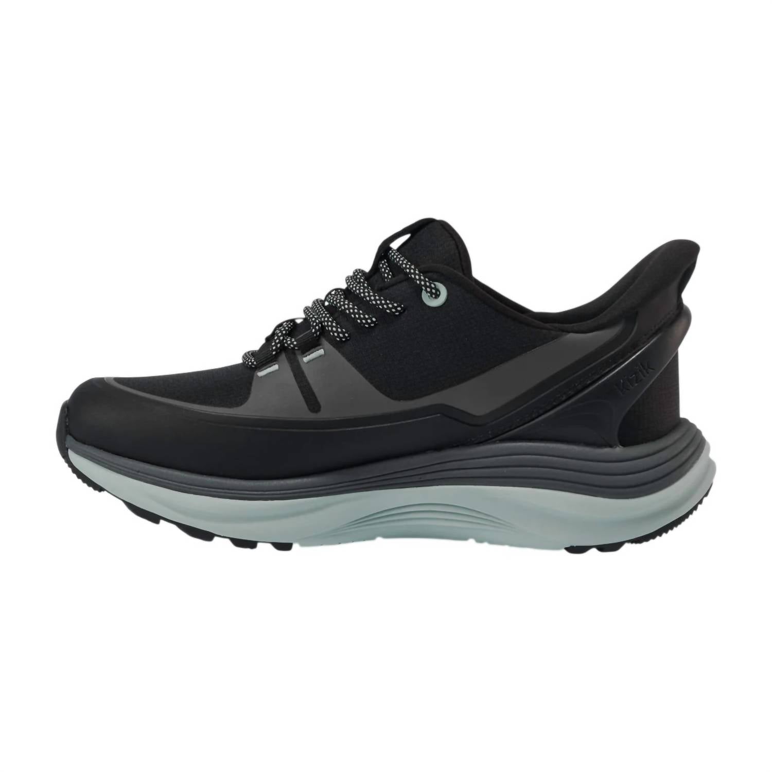 kizik Women's London Low Top Sneakers in black - women's sneaker - view 7