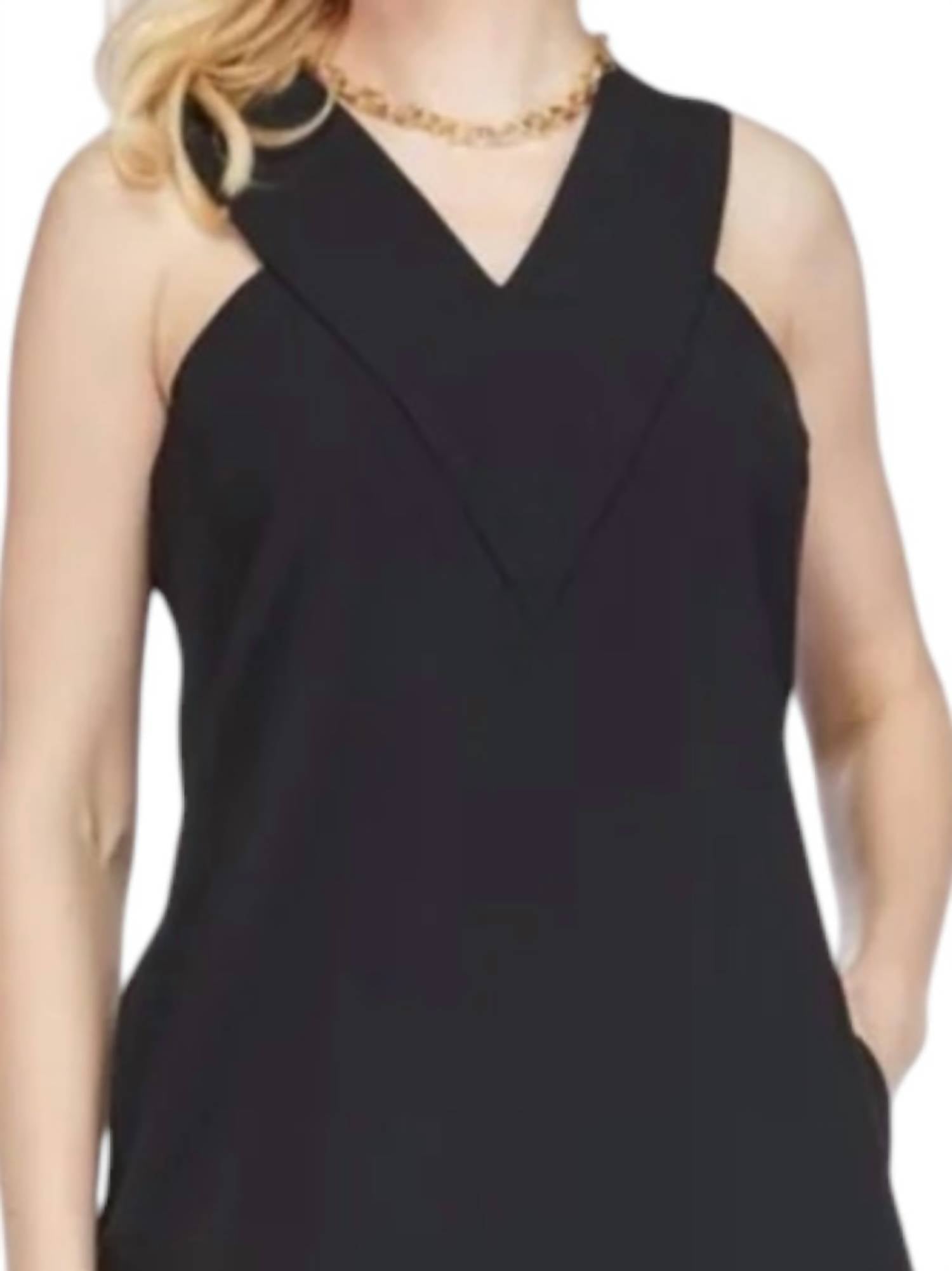 Jade - Kai V-yoke Halter Dress