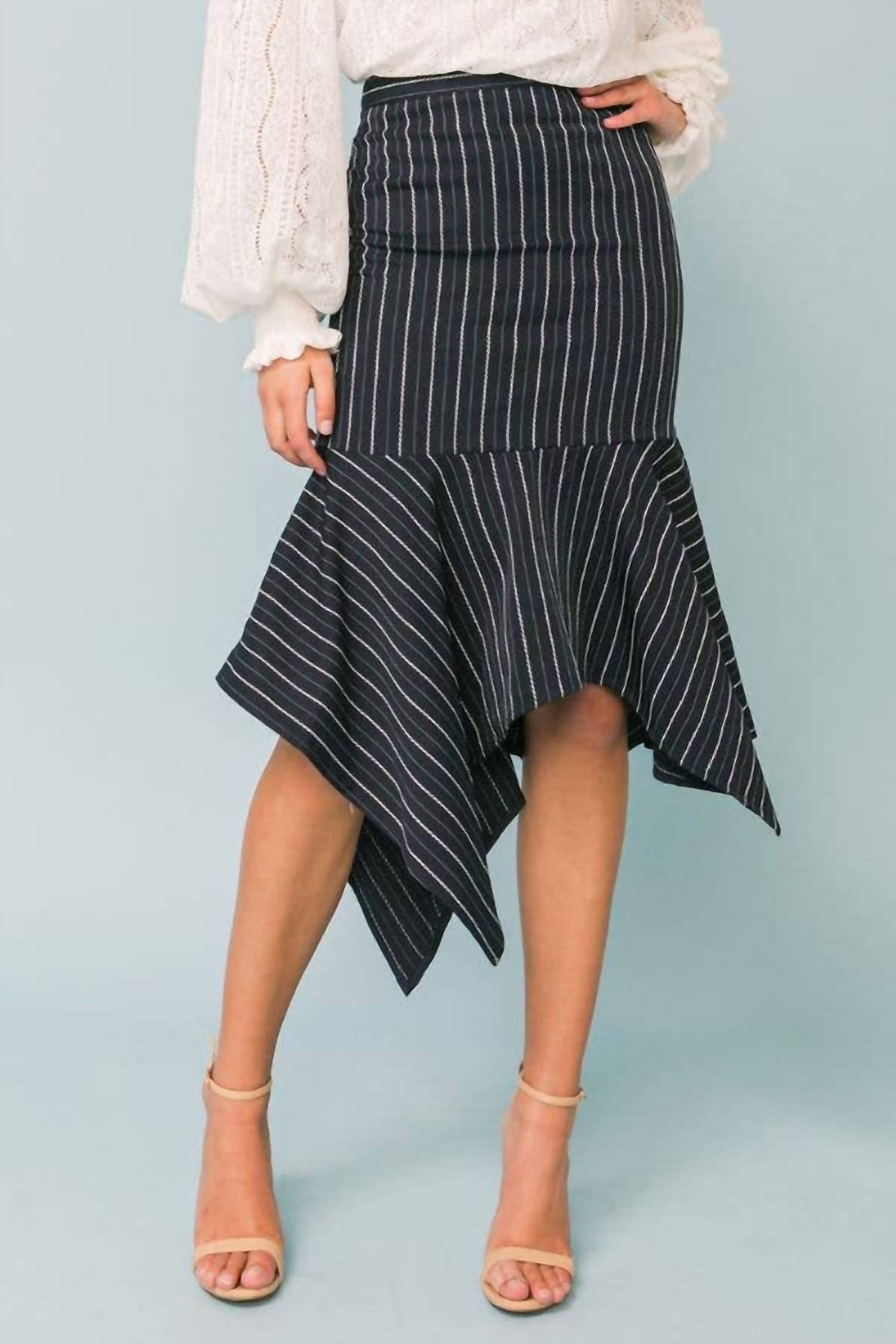 Flying Tomato - Woven Asymmetrical Skirt