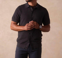 The Normal Brand - Robles Knit Jacquard Button Up
