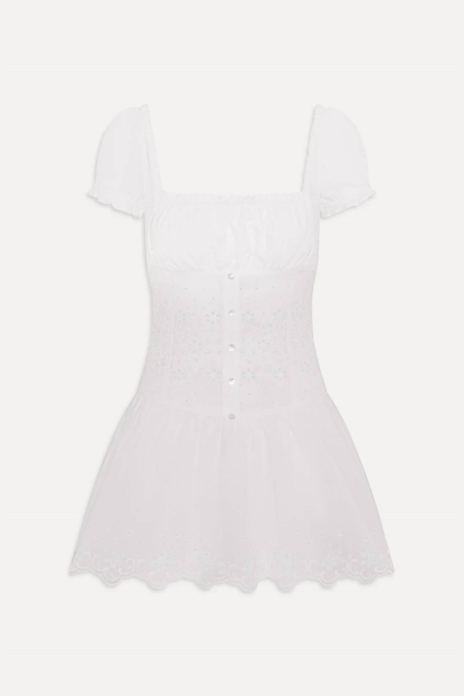 Frankies Bikinis - Lucien Cotton Mini Dress
