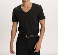 Atm - SLUB JERSEY V-NECK TEE