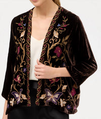 Johnny Was - Velvet Bolero Carmina Top