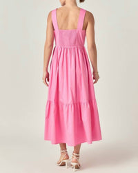 English Factory - Bow Sleeveless Midi Dress