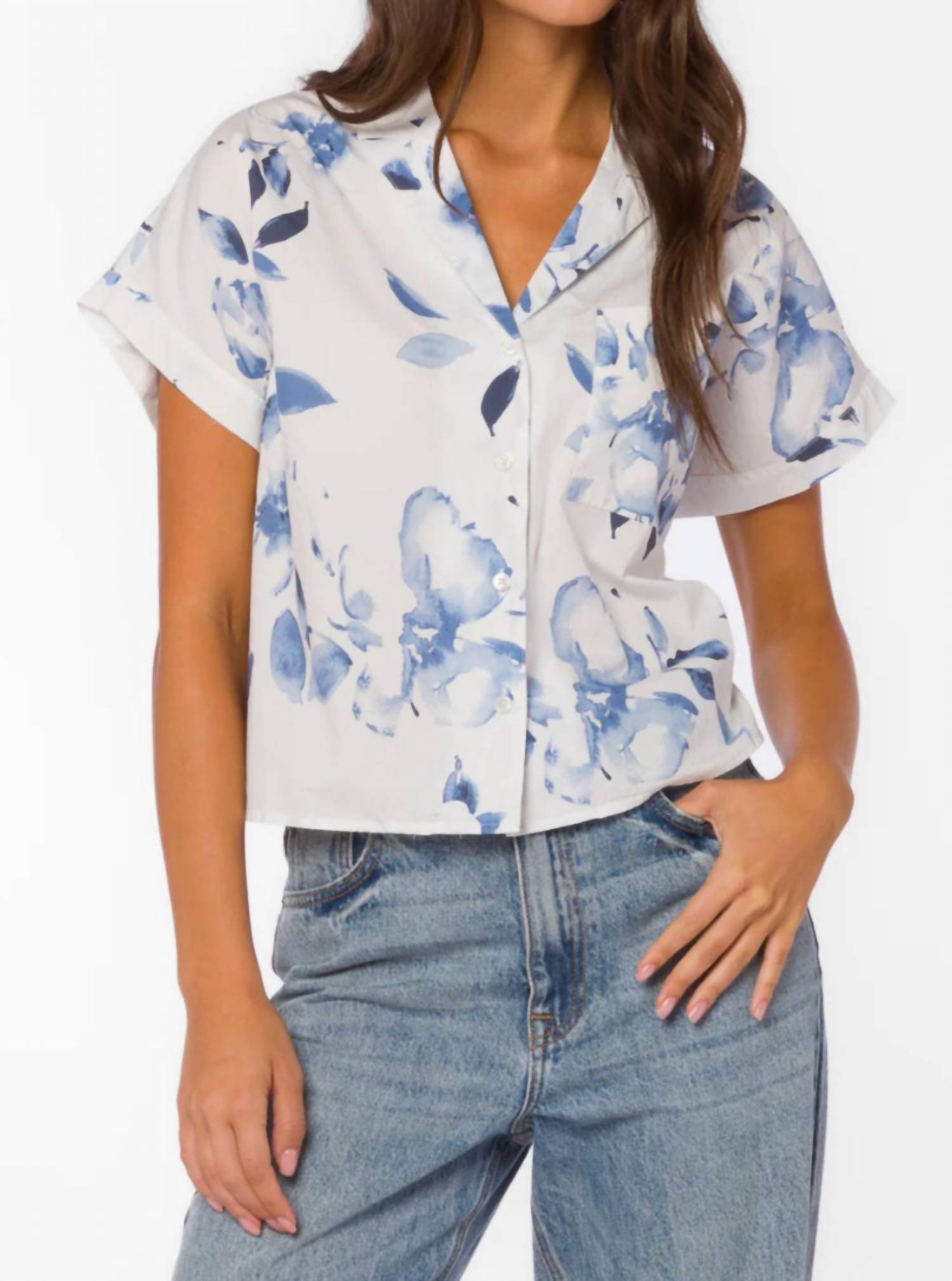 Velvet Heart - Bane Cropped Shirt