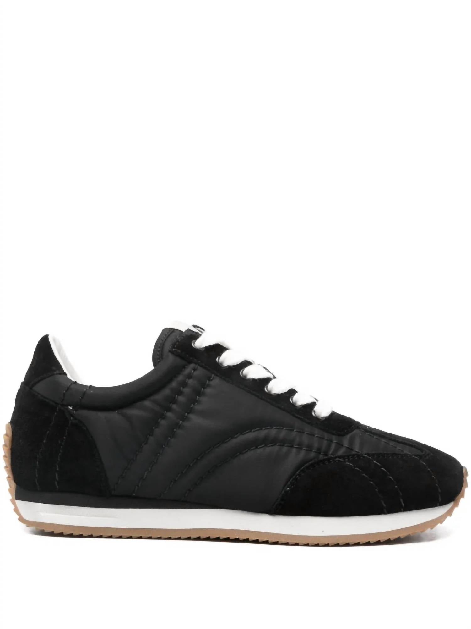 TOTEME Women's Sport Sneakers in black - women's sneaker