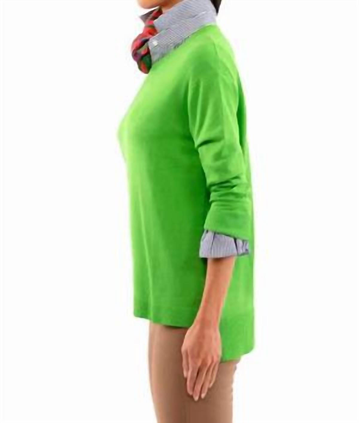 Gretchen Scott - Sneek A Peek Knit Sweater