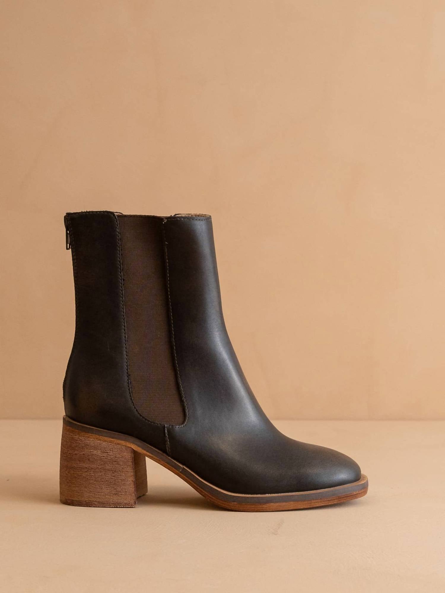 Oasis Society - Women's The Olivia Chelsea Heel Boots